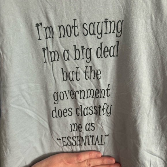 Novelty tshirt, used, size medium - Picture 2 of 2